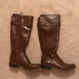 Tommy Hilfiger brown riding boots